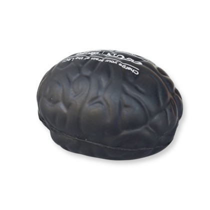 Brain Shape Stress Ball — Custom Logo Print 
