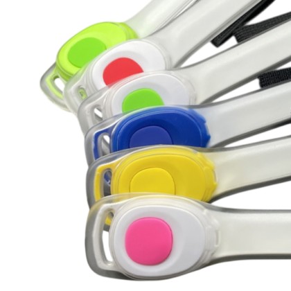 LED Safety Armband for Running & Cycling – Custom Printed with Logo