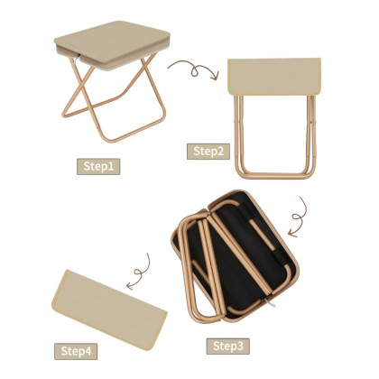 Portable & Foldable Mini Chair Custom Logo
