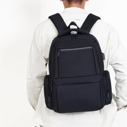 Custom Laptop Backpack with Logo – Travel Friendly Corporate Gift