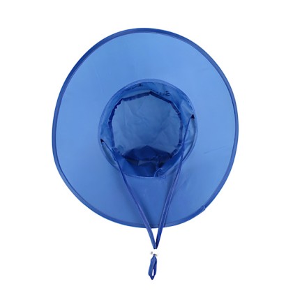 Customizable Foldable Nylon Hat in a Portable Pouch