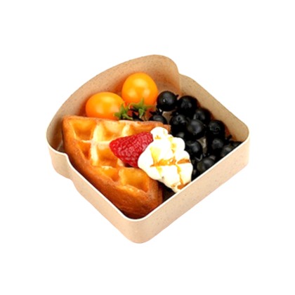 Customizable Eco Wheat Fiber Sandwich Box