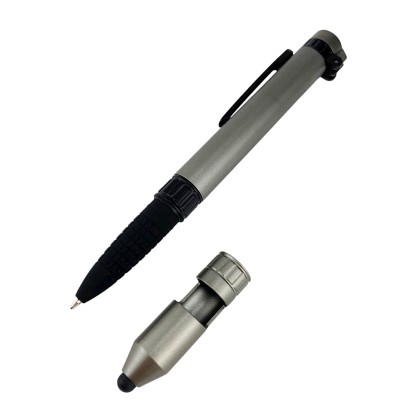 Customizable 6-in-1 Multipurpose Functional Pen with LED, Compass & Screwdrivers