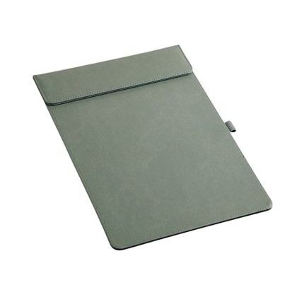 Customizable A4 PU Leather Writing Board (Clipboard)