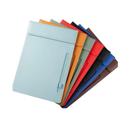 Customizable A4 PU Leather Writing Board (Clipboard)