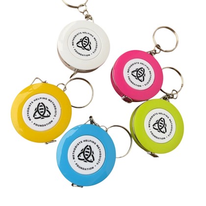 Customizable Mini Keychain Measuring Tape 15cm