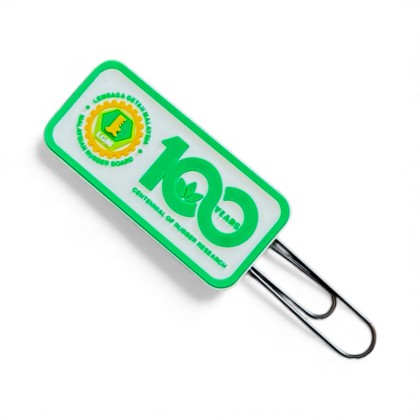 Customizable 2D Rubberized Bookmark with Custom Design