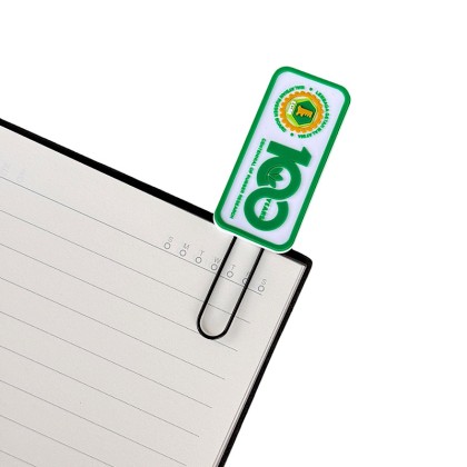 Customizable 2D Rubberized Bookmark with Custom Design