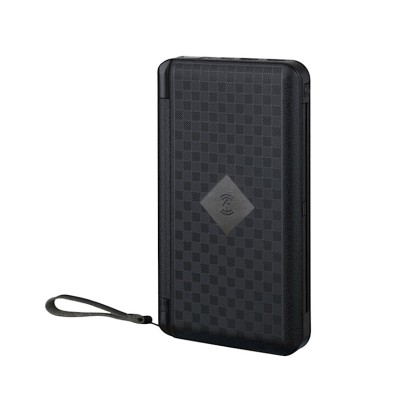Customizable Industrial Style Outdoor Solar Power Bank (20000mAh, QC2.0, 12W)