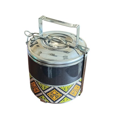 Customizable Multi-Tier Stainless Steel Tiffin Lunch Box