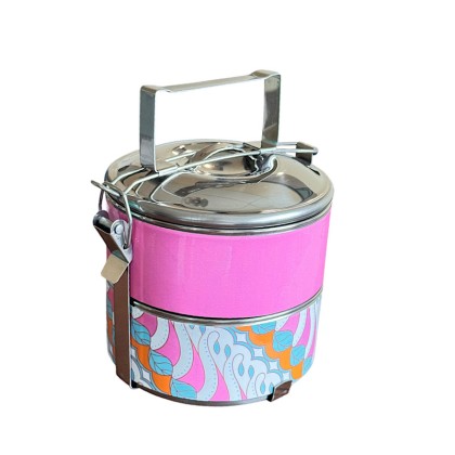 Customizable Multi-Tier Stainless Steel Tiffin Lunch Box