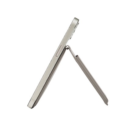 Rotating MagSafe Magnetic Card Holder with Integrated Folding Mirror (N52 Magnet)
