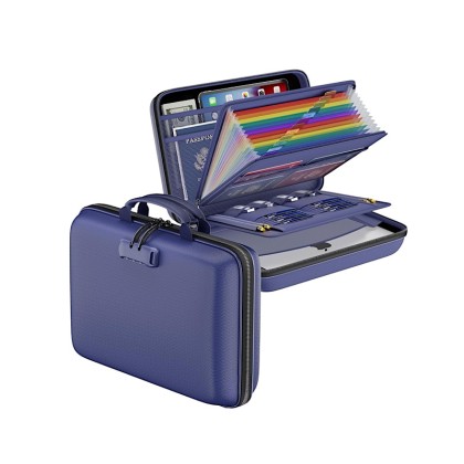 Premium Fireproof and Waterproof Document Briefcase with EVA & Silicone Fiberglass Construction