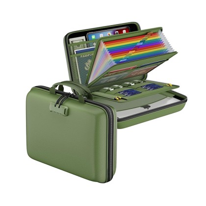 Premium Fireproof and Waterproof Document Briefcase with EVA & Silicone Fiberglass Construction