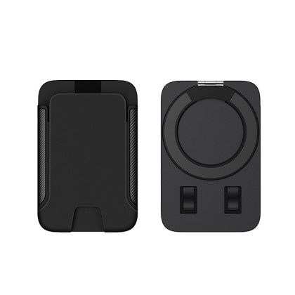 Premium MagSafe Magnetic Phone Wallet with 15°–175° Adjustable Kickstand