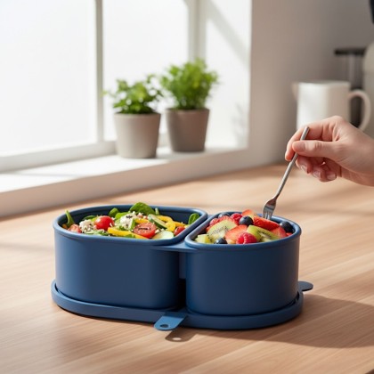 Premium 300ml Mini Food Container with Airtight Seal