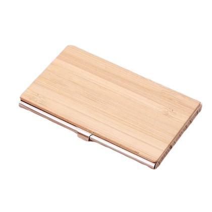 Premium 3-in-1 Eco-Friendly Bamboo Gift Set: Pen, Name Card Holder & Keychain
