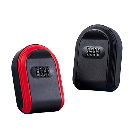 Durable 4-Digit Combination Wall-Mounted Weatherproof Key Lock Box