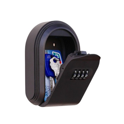 Durable 4-Digit Combination Wall-Mounted Weatherproof Key Lock Box