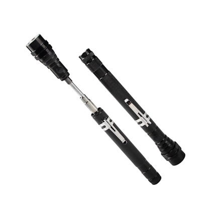 3-LED Telescopic Magnetic Pick-Up Tool and Flexible LED Flashlight