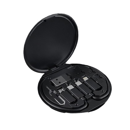 The Ultimate 3-in-1 Travel Connectivity Set: Universal Adapter, Multi-Cable Kit & COB LED Light