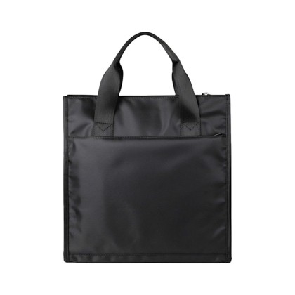 Customizable Waterproof Nylon Briefcase Tote | Branded Document & Tablet Organizer