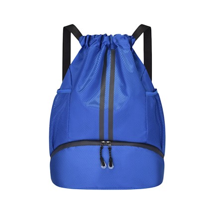 Premium Lightweight Waterproof Drawstring Backpack with Independent Shoe Compartment