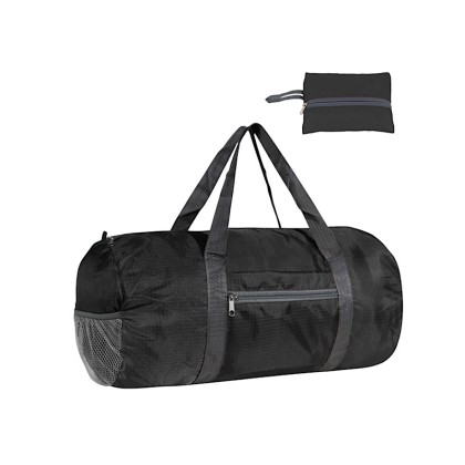 Premium 100g Ultra-Light Foldable Travel Duffle Bag: 210D Polyester Compact Sports & Gym Tote