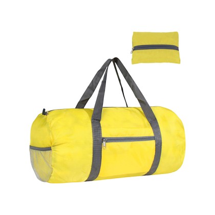 Premium 100g Ultra-Light Foldable Travel Duffle Bag: 210D Polyester Compact Sports & Gym Tote