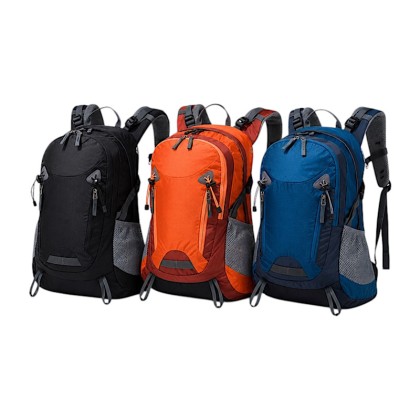 Premium 35L Professional Outdoor Climbing Backpack: 450D Water-Resistant Tensile Nylon Hiking Daypack with Breathable Air-Free Suspension System