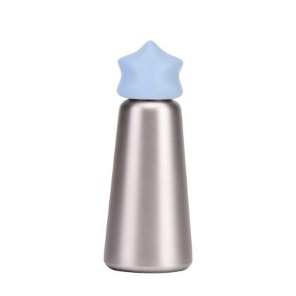 Premium 500ml Conical Vacuum Flask: 304 Stainless Steel Construction with Customizable Star-Shaped Lid