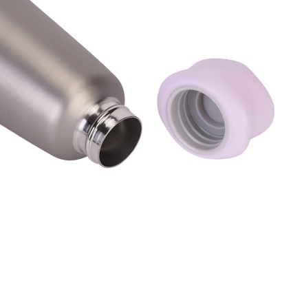 Premium 500ml Conical Vacuum Flask: 304 Stainless Steel Construction with Customizable Star-Shaped Lid