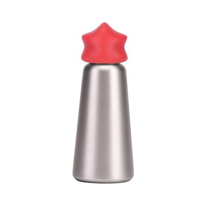 Premium 500ml Conical Vacuum Flask: 304 Stainless Steel Construction with Customizable Star-Shaped Lid