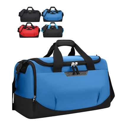 Premium High-Capacity 55L Waterproof Oxford Duffel Bag: Unisex Sports & Travel Holdall with Vented Shoe Compartment