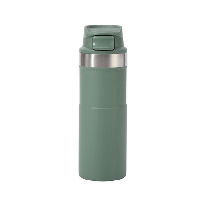 500ml SUS 304 Stainless Steel Thermal Flask with Flip-Top Direct Drinking Spout