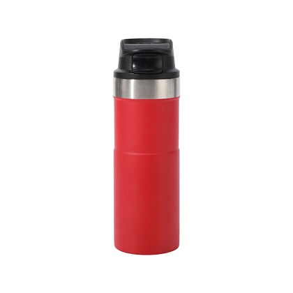 500ml SUS 304 Stainless Steel Thermal Flask with Flip-Top Direct Drinking Spout