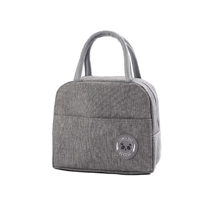 Eco-Chic Commuter Set: 1200ml Dual-Tier Bento Box with Natural Bamboo Lid & Thermal Bag
