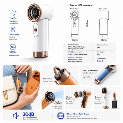 Mini High-Speed Turbo Fan