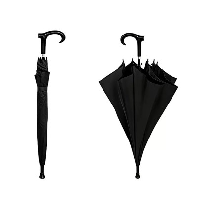 Ergonomic 2-in-1 Walking Cane Umbrella