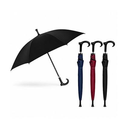 Ergonomic 2-in-1 Walking Cane Umbrella