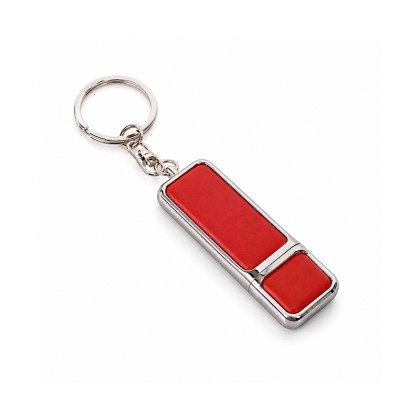 Premium PU Leather Keychain USB Thumbdrive