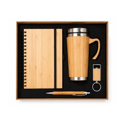 Premium Eco-Friendly Bamboo Executive Gift Set