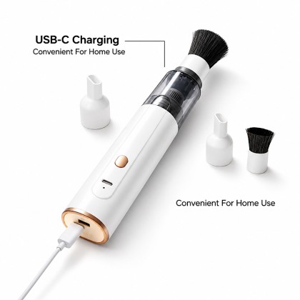 Premium Mini Handheld Desk & Car Vacuum