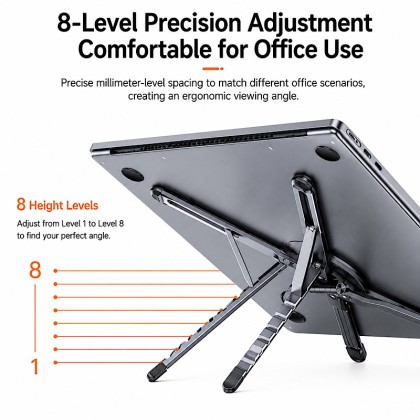 Premium 4-in-1 Foldable Magnetic Aluminum Stand