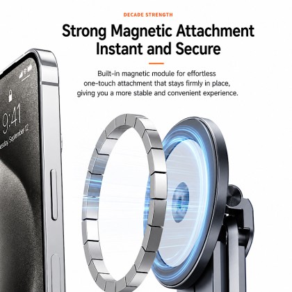 Premium 4-in-1 Foldable Magnetic Aluminum Stand