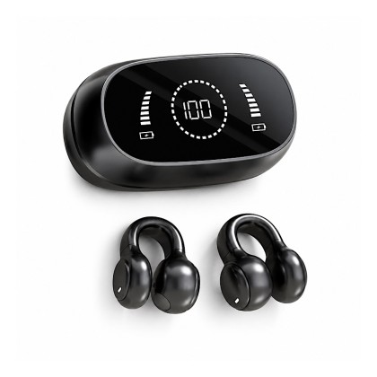 Premium Open-Ear Clip-On True Wireless Earbuds