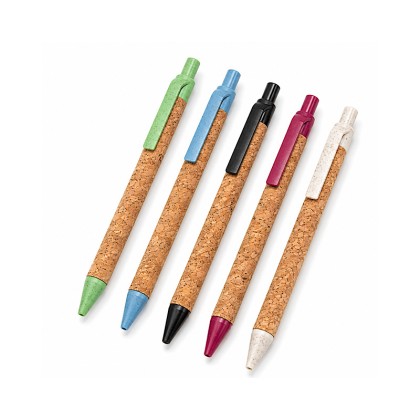 Custom 3-in-1 Eco-Friendly Cork Notebook & Flask Gift Set