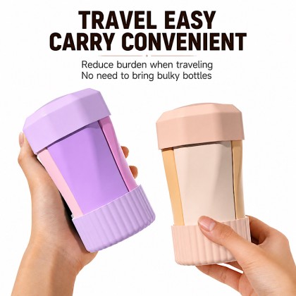 Premium 4-in-1 Silicone Travel Dispenser Set