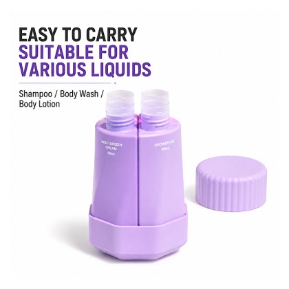 Premium 4-in-1 Silicone Travel Dispenser Set