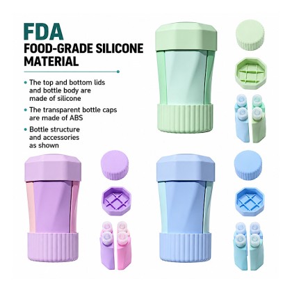 Premium 4-in-1 Silicone Travel Dispenser Set